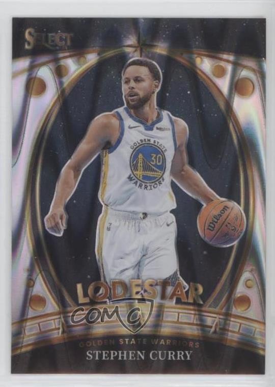 2023-24 Panini Select Lodestars Tectonic Prizm Stephen Curry #6 0ad