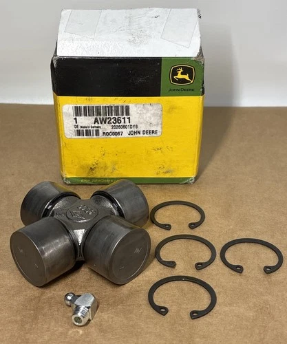 John Deere AW23611 OEM Universal Cross Joint Bearing U-Joint Kit
