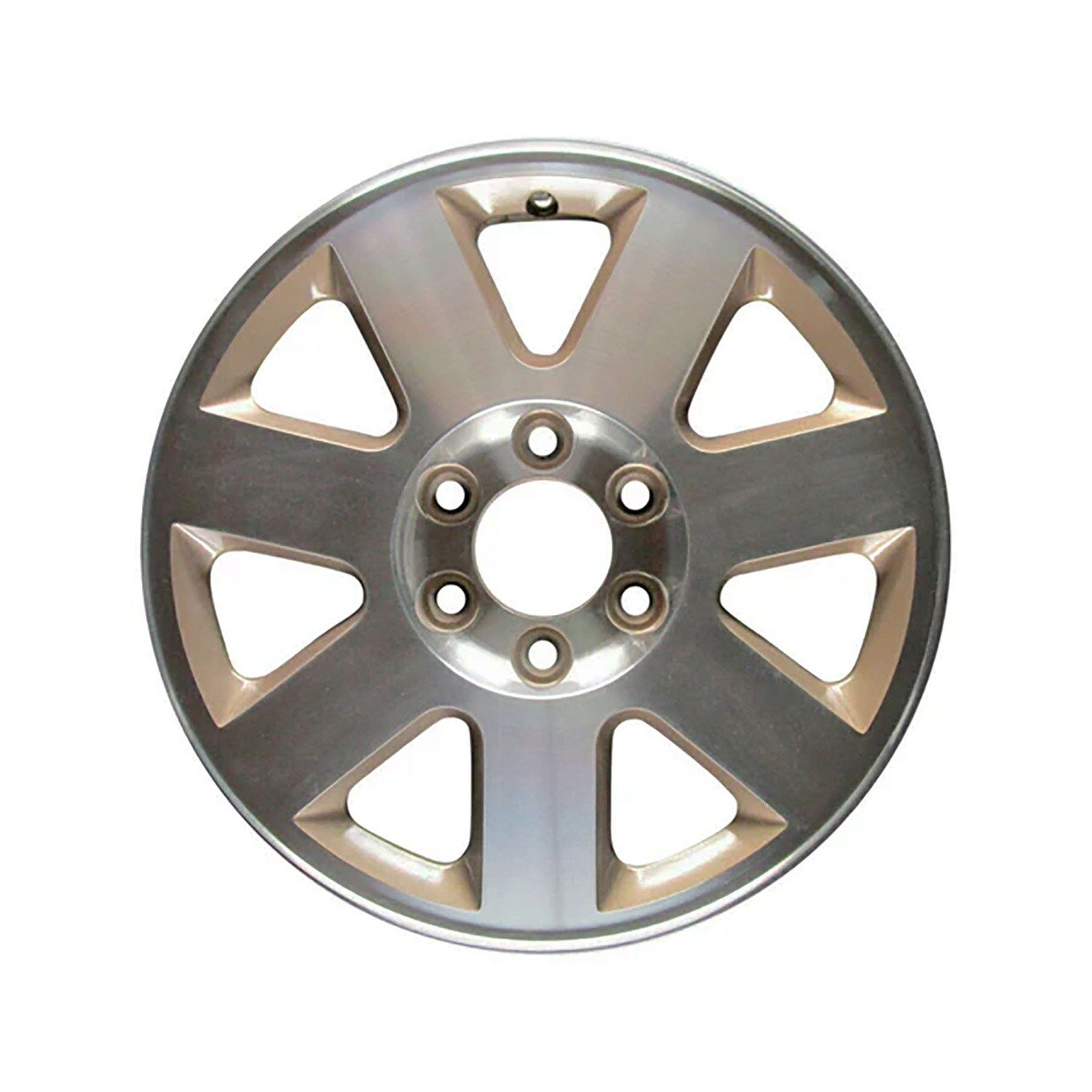 Used 18x7.5 Machined and Painted Beige Wheel fits 560-03606