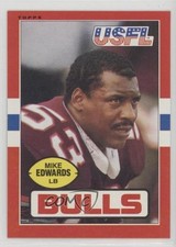 1985 Topps USFL Mike Edwards #51 c7w