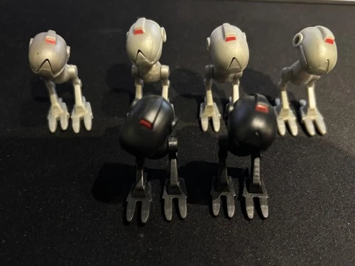 TMNT – Mouser Figures Lot of 6 – Vintage 2003 Loose – Playmates Toys