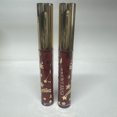 2 Estee Lauder Pure Color Envy Lip Gloss Ruby Quartz Limited Edition NEW BOXLESS
