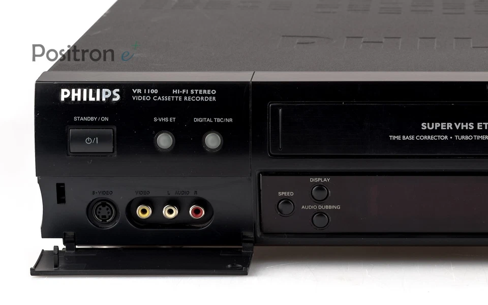 Philips VR1100 Svhs Videoregistratore / Tbc Dnr / revisionato 1 Anno garanzia [ - Immagine 3 di 4