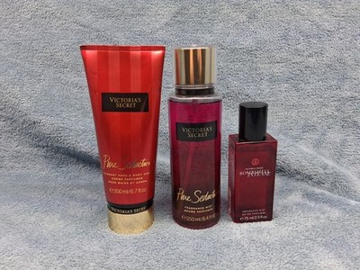 Victorias Secret Pure Seduction Hand & Body Cream 6.7 Oz Fragrance Mist 8.4