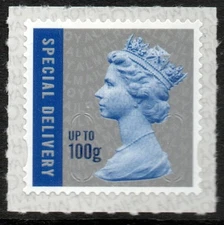 GB 2018 Machin Special Delivery 100g S/A SG U3051 Walsall M18L  U/M (JC51)