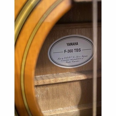 Acoustic Guitar Yamaha F-360 TBS Tobacco Sunburst with Soft Case