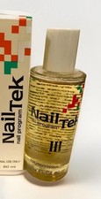 Nail Tek III Protection Plus For Dry, Brittle Nails NWOB 60ml / 2oz Authentic