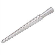 Hollow Aluminium Ring Size Sticks Ring Mandrel DIY Jewelry Ring Making 250x25mm