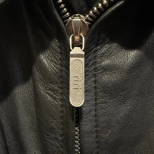 Super sick authentic vintage german police leather jacket. image 4