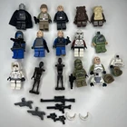 Vintage Lego Star Wars Minifigures & Accessories lot - Darth Vader, Clones, etc+