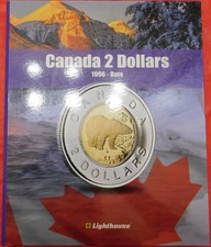 Used Lighthouse 1996-Present Canada 2 Dollars Empty Album