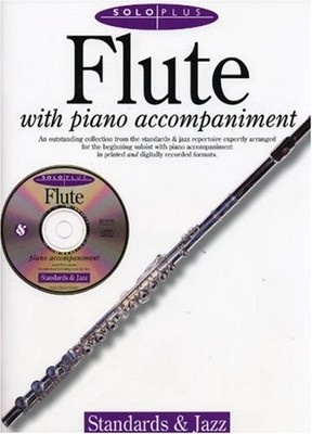 SOLO PLUS: STANDARDS & JAZZ: FLUTE By Amsco Publications *Excellent Condition*