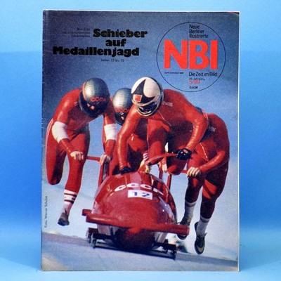 DDR NBI 5 1989 Jena Hellersdorf Bobsport Duda Großräschen Stove Radsport A