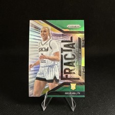 2025 Panini Prizm WNBA - Fractal Hailey Van Lith #15 Green Prizm (RC)