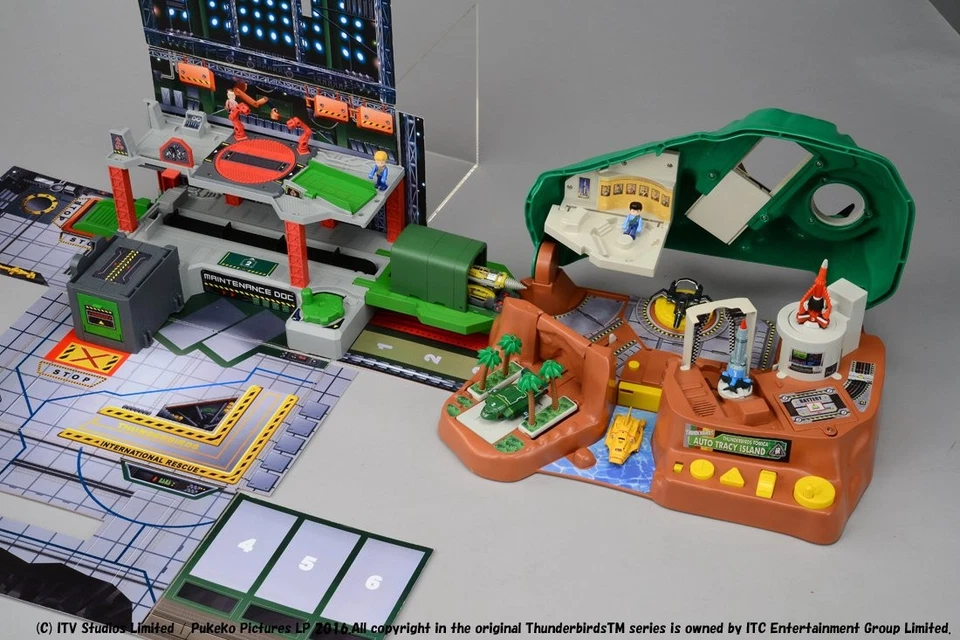Thunderbird Tomica Despacho Automático Tracy Island Diecast Gato Juguete Takara Tomy Japón Foto 3 de 4