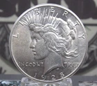 1928 "P" Peace SILVER Dollar $1 #EC4 **KEY DATE** Philadelphia Mint ECC&C, Inc.