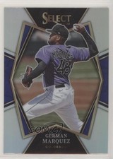 2022 Panini Select Premier Level Holo Silver Prizm German Marquez #197 0lt3