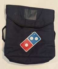 Domino's Pizza Food Delivery bag Insulated, Thermal, Original 18  x17  x 7  Blue