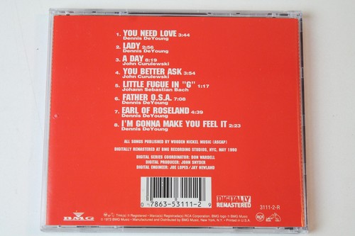 Styx II by Styx (CD, 1990, RCA) Remastered - Picture 3 of 3