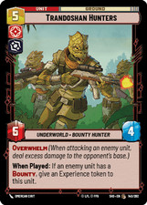 Trandoshan Hunters - FOIL - Shadows of the Galaxy - Star Wars Unlimited