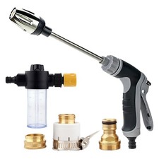 Aquoxis Cordless Cleaning Device Converts Garden Hose to Pressure Washer