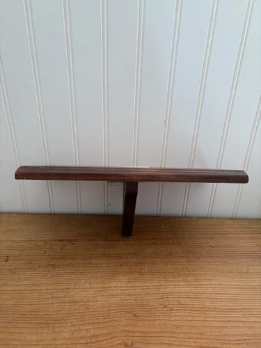 Vintage Wooden Wall Mount Display Shelf Knick Knacks Cottagecore