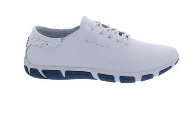 TBS JAZARU sailing shoe, Dream Cruiser (smooth leather), removable footbed, extra Blanc + B