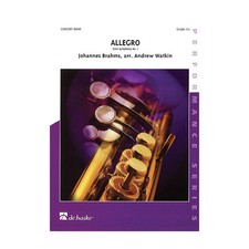 Allegro from Symphony 1 Score and Parts Level 1.5 Composed by Johannes Brahms