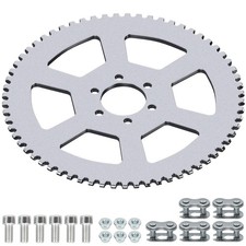 35 Chain Mini Bike Sprocket 65 Tooth for Coleman CT100U CC100X Motovox MBX10 ...