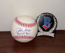 John Kruk Signed Rawlings Major League Baseball Philadelphia Phillies Beckett