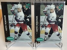 (2) 1991-92 Parkhurst Keith Tkachuk RC #424 Wnnipeg Jets