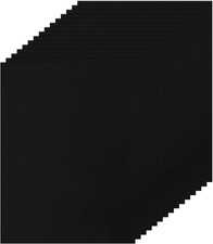 28 Sheets Black Cardstock 8.5 X 11 for Halloween, 250Gsm/92Lb Heavyweight Black
