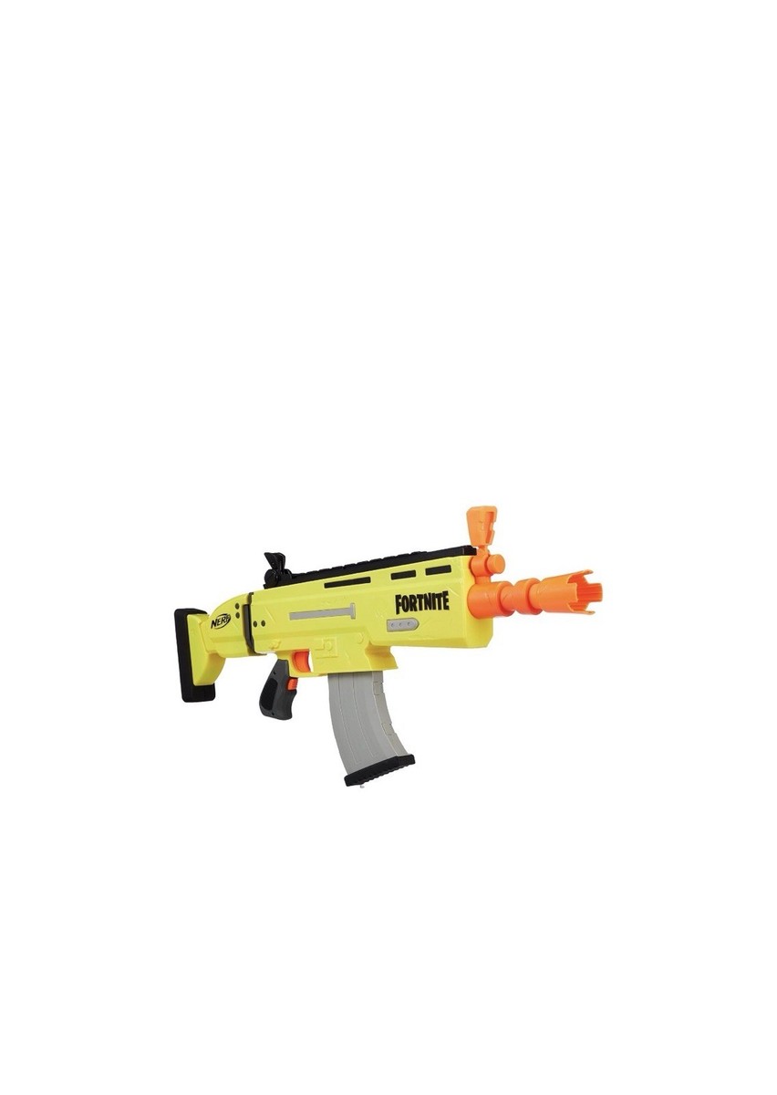 NERF FORTNITE X NERF トイガン AR-L 未使用に近い Nerf Fortnite AR-L Motorized Blaster Gun w/ 20 Darts & Clip New