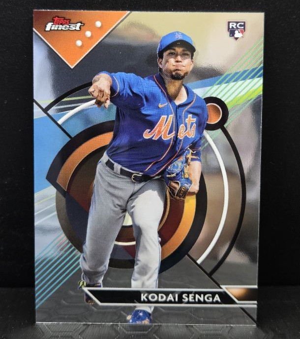 2023 Topps Finest - Kodai Senga #74 Refractor (RC) Mets