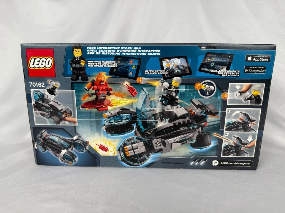 LEGO Ultra Agents Lot: Tremor Track Infiltration + Infearno Interception + 70160 - Image 3 of 4