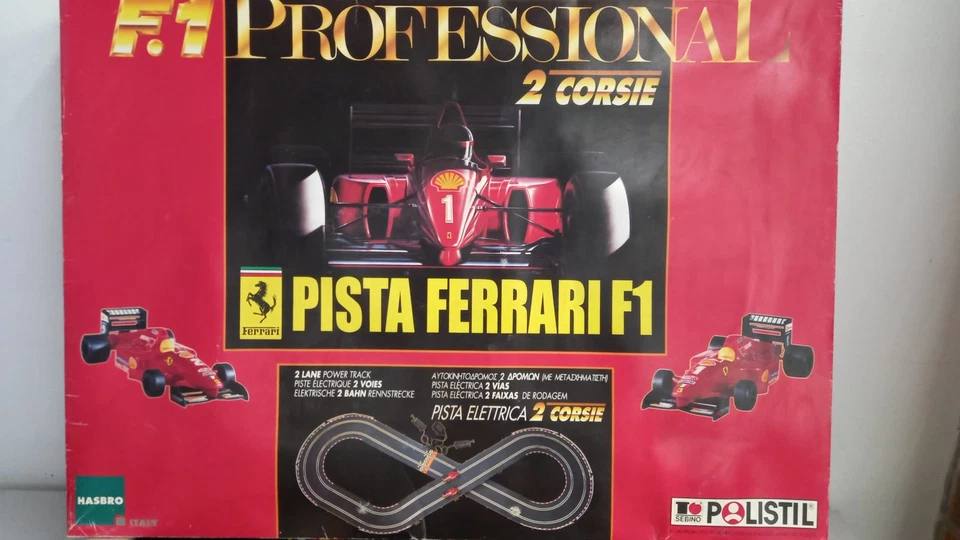 POL30950 Polistil pista elettrica analogica 1/32 a due corsie con Ferrari F1 - Immagine 4 di 4