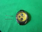 Vintage Pulsar 7T62-X081 Chronograph 100M Quartz Watch Yellow Dial Japan Mvmt