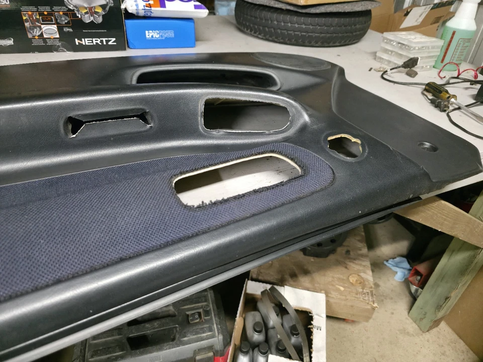 Acura Integra Type-R 1994-2001 paneles de puerta cupé 2 puertas negro Foto 3 de 4