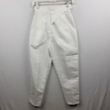Women's Size 2 Petite Action Line White SCRUB PANTS NEW
