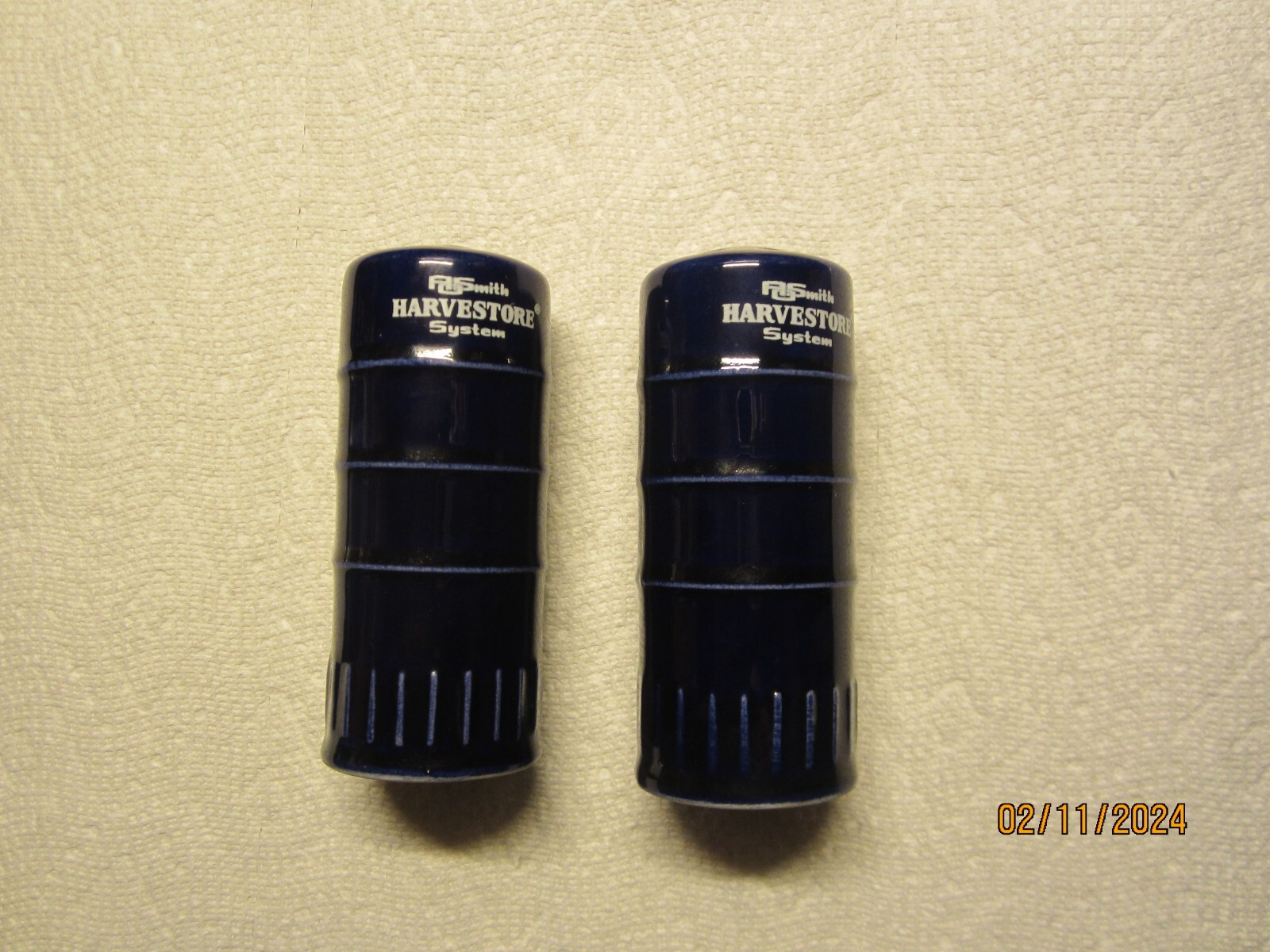 AO Smith Harvestore Silo System Salt and Pepper Shakers Vintage eBay