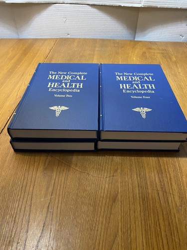 The New Complete Medical and Health Encyclopedia 4 Volume Set 1997 Very Good - Picture 3 of 15
