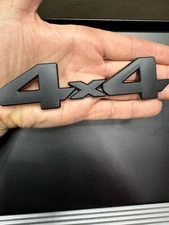 1pcs Matte Black 4x4 Emblem for Toyota Tacoma Tundra 4Runner Metal