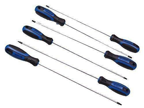 US PRO 6PC EXTRA LONG STAR TORX SCREWDRIVERS 250mm B1591