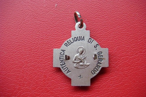 Medalla reliquia auténtica reliquia religiosa rara de San Gerardo Gerardo - Imagen 20 de 24