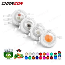 3W High Power Smd Led Chip 3 Watt Royal Blue Infrared Rgb Light Emitting Diodes