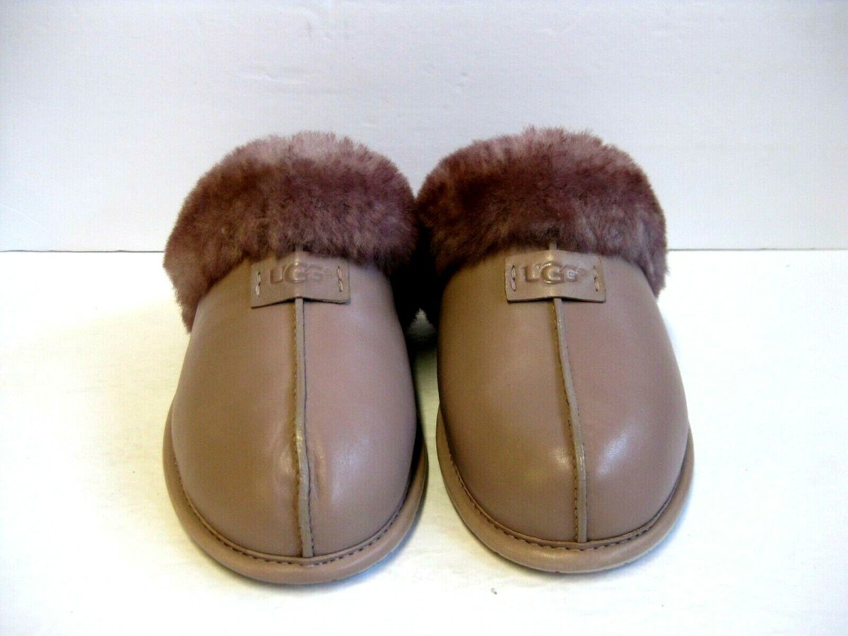 UGG SCUFFETTE II WOMEN SLIPPER LEATHER DUSK US 7 /UK 5.5 /EU 38