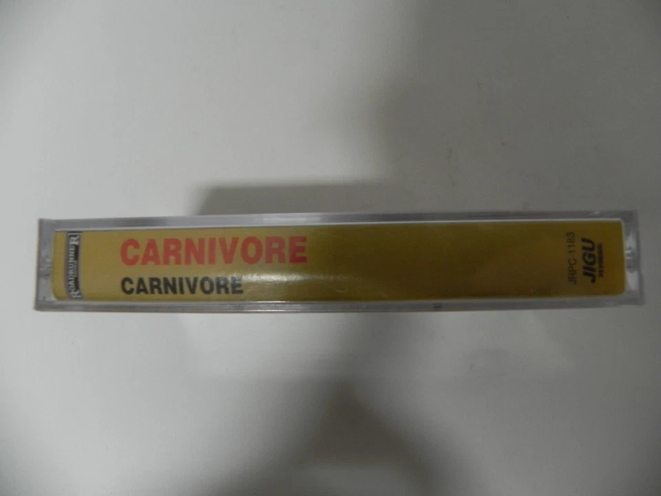 Carnivore - Carnivore S/T 2001 KOREA Cassette Tape + 3 BONUS TRACK / SEALED NEW - Image 2 of 4