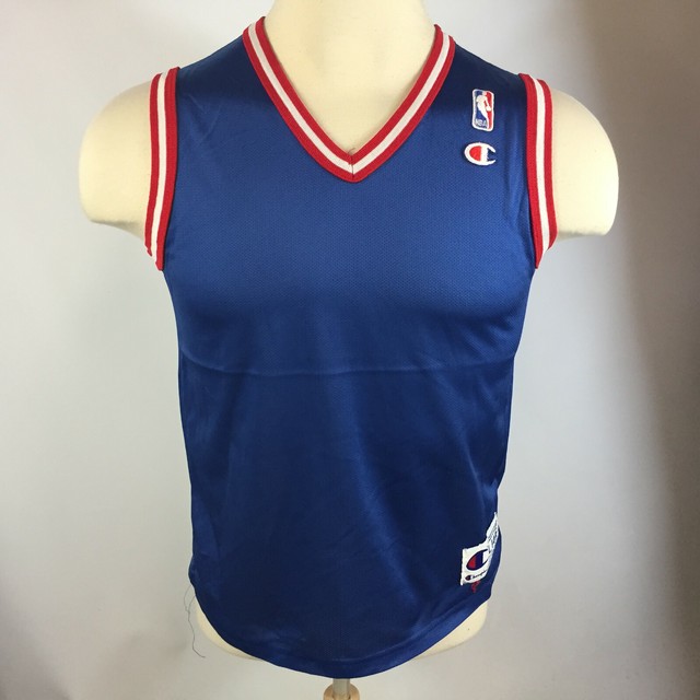 Vintage Blank Champion Basketball Jersey Tank Top Shirt Youth Large Adult Small | eBay