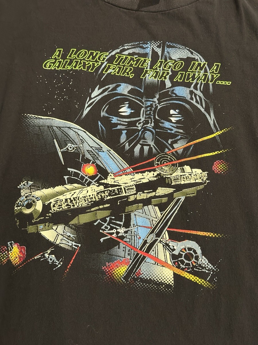 トップス Vintage Star Wars Tie Fighter&Death Star Vintage Star Wars Tie Fighter Shirt Death Star Millennium Falcon