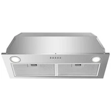 30 in Built-in Range Hood 450CFM Kitchen Vented 3-Speed w/LEDs  Stainless Steel